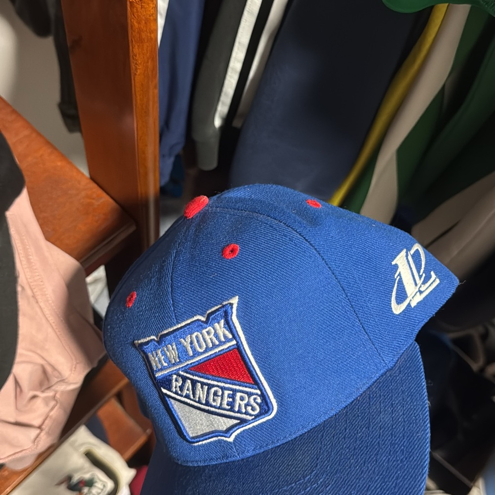 New York Rangers Blue Cap